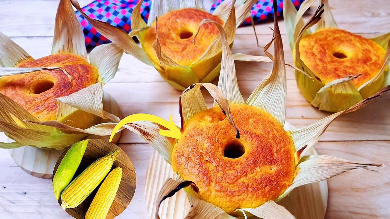 Bolo de milho na palha! Não perca tempo e Ganhe dinheiro com essa Receita !!!