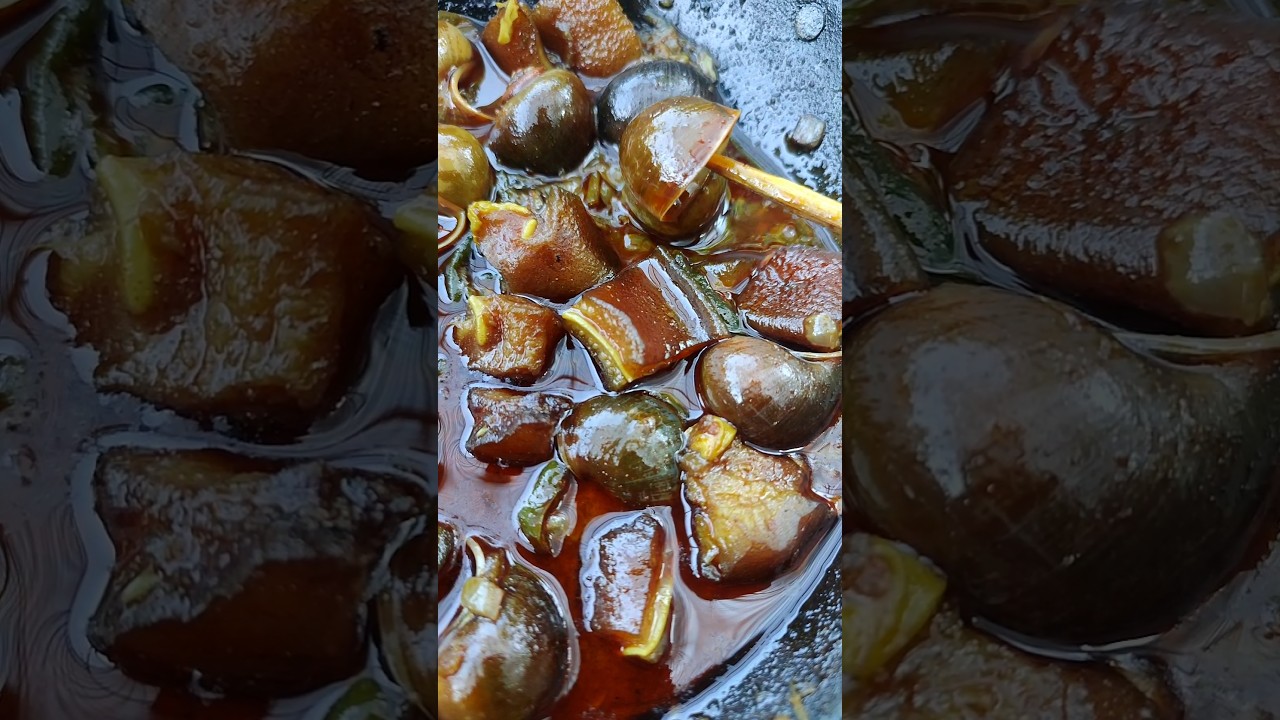 snail & pork ear | Very DELICIOUS  !!
