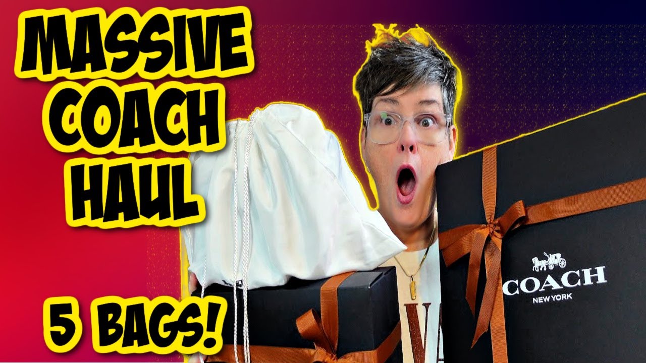 MASSIVE COACH HAUL! 5 New Bags I Couldn't Resist