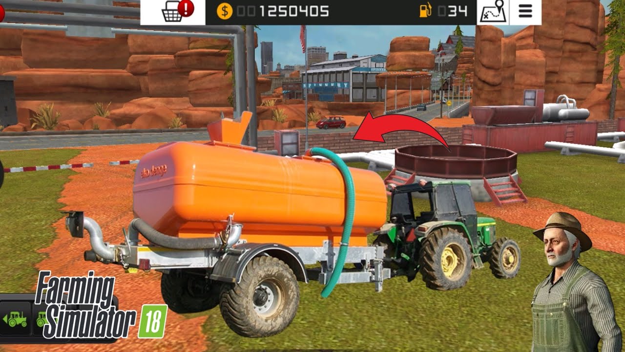 Fs18 Biyogaz gübre nasıl kullanılır - Farming simulator18 - traktör oyunu 