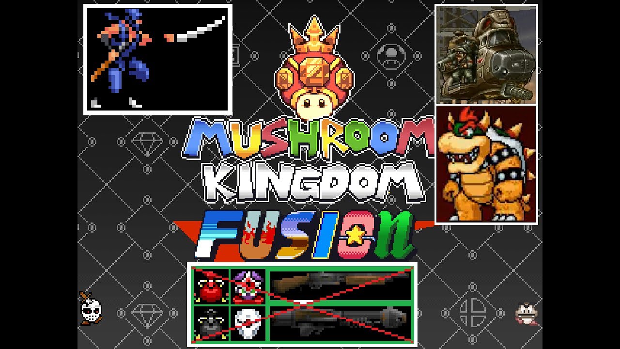 Can I beat every boss in Mushroom Kingdom Fusion by only using Ryu's sword? PART 1