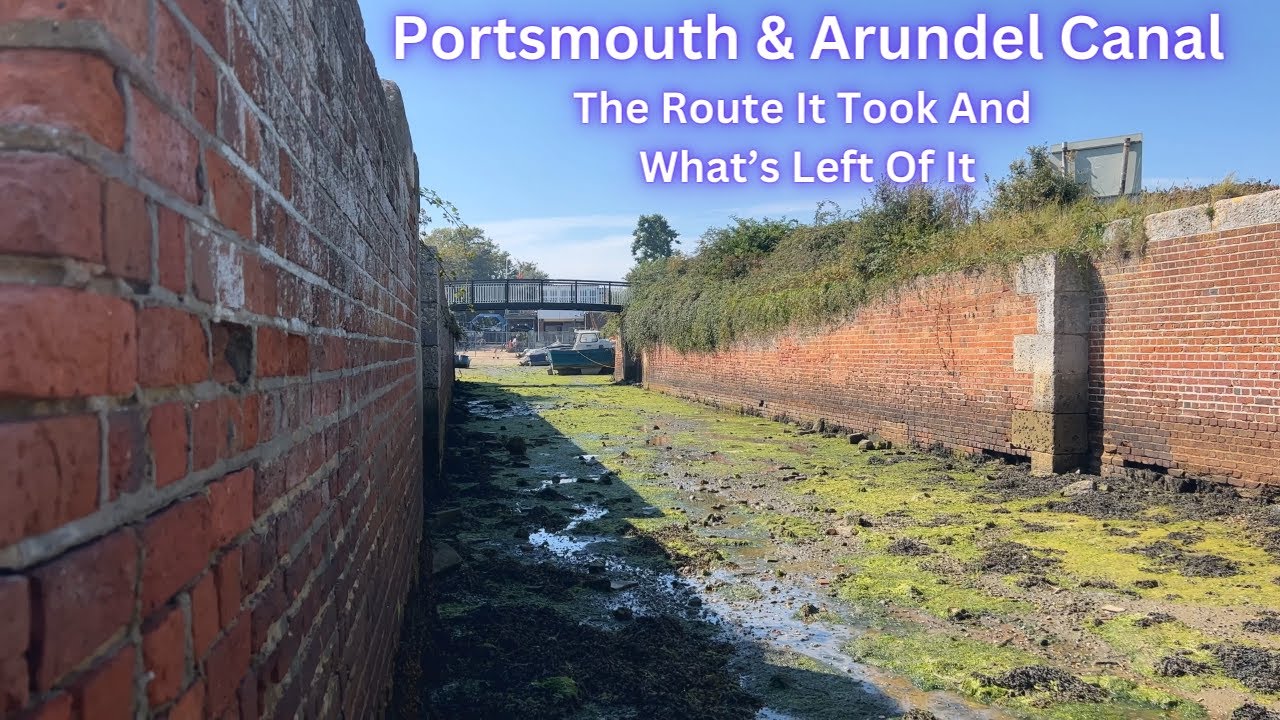 Portsmouth & Arundel Canal | The Route It Took And What's Left Of It