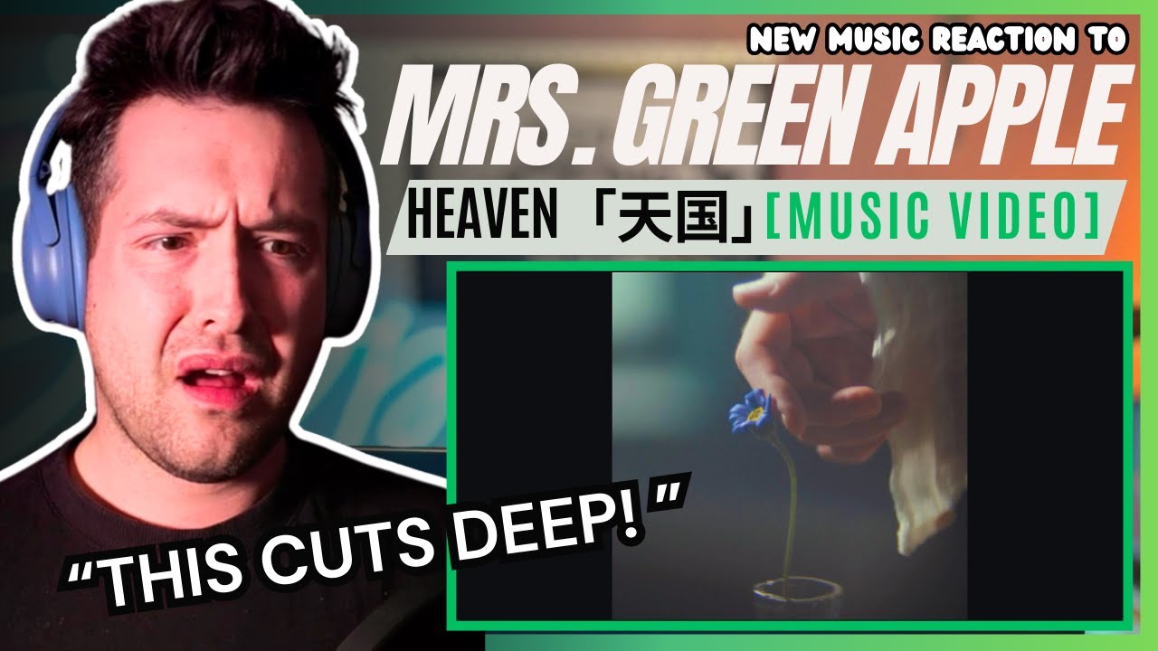 J-rock fan reacts to Mrs. GREEN APPLE「HEAVEN」Official Music Video | 「天国」リアクションしてみた | REACTION