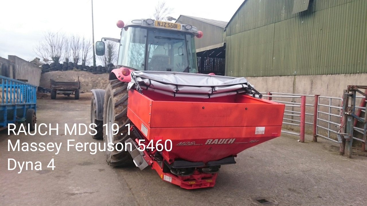 RAUCH MDS 19.1 | Massey Ferguson 5460 Dyna 4 | Spreading Fertiliser