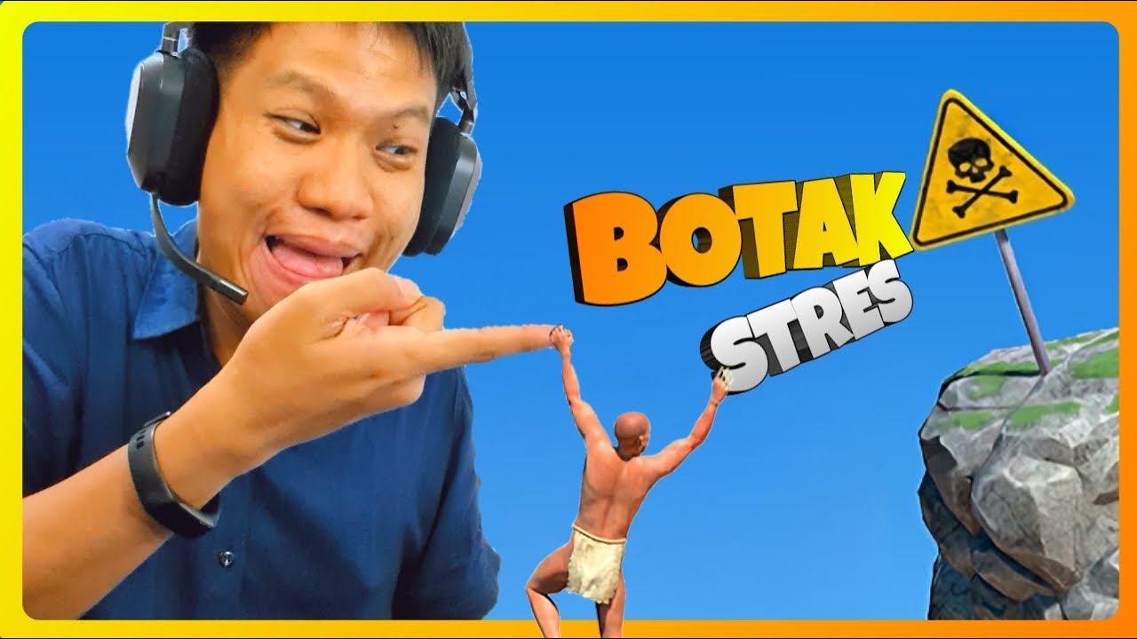 HIDUP LAGI BERAT2 NYA MALAH MAIN GAME INI!!! A DIFFICULT GAME ABOUT CLIMBING INDO