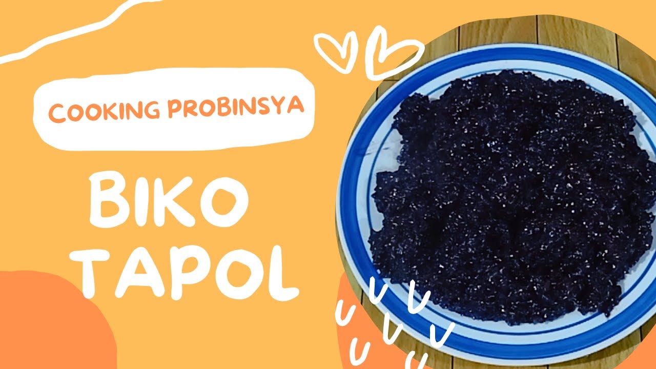 Delicious Biko Tapol Recipe | Black Glutinous Rice by Cooking Probinsya