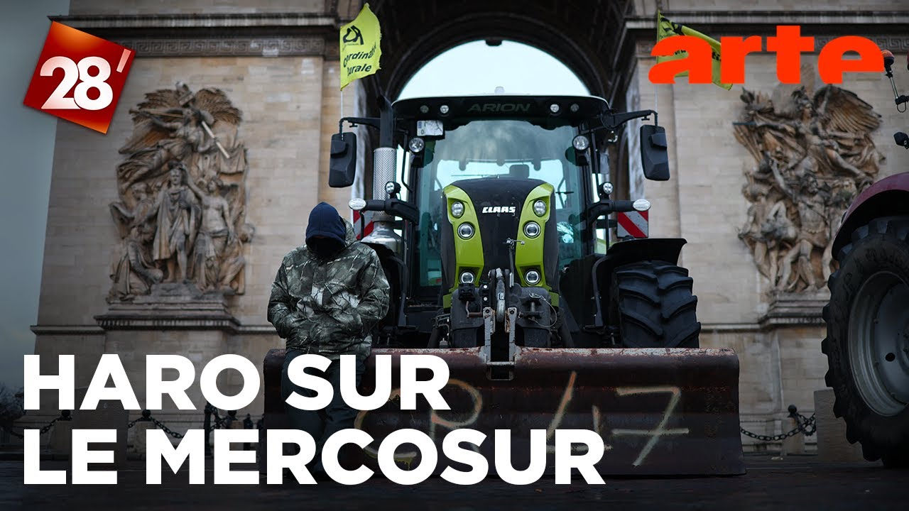 Mercosur : l’agriculture française a-t-elle tout à perdre avec sa signature ? | 28 minutes | ARTE
