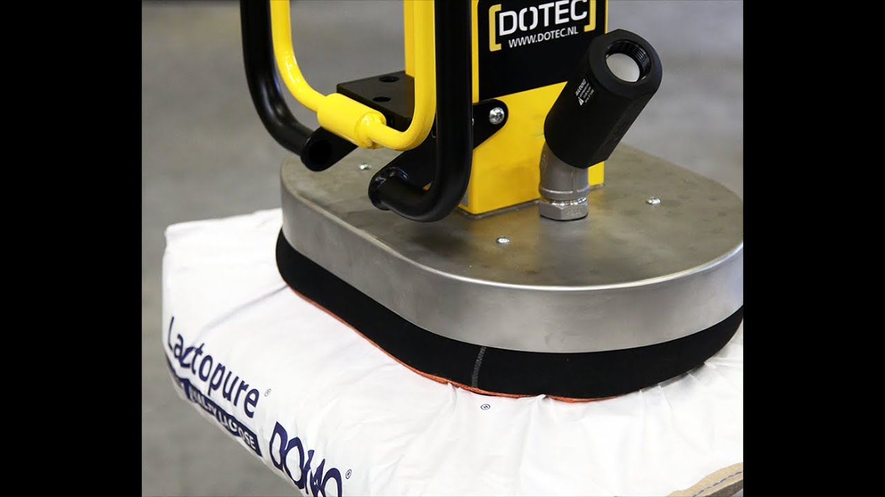 Air Balance Lifter&reg; for Sack handling, Plug & Play, by Dotec