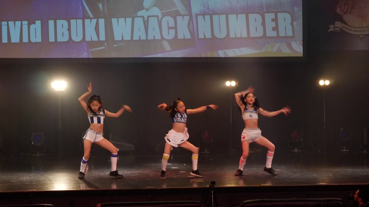 ViVid IBUKI WAACK number DANCE@PIECE 2017 GRAND PRIX