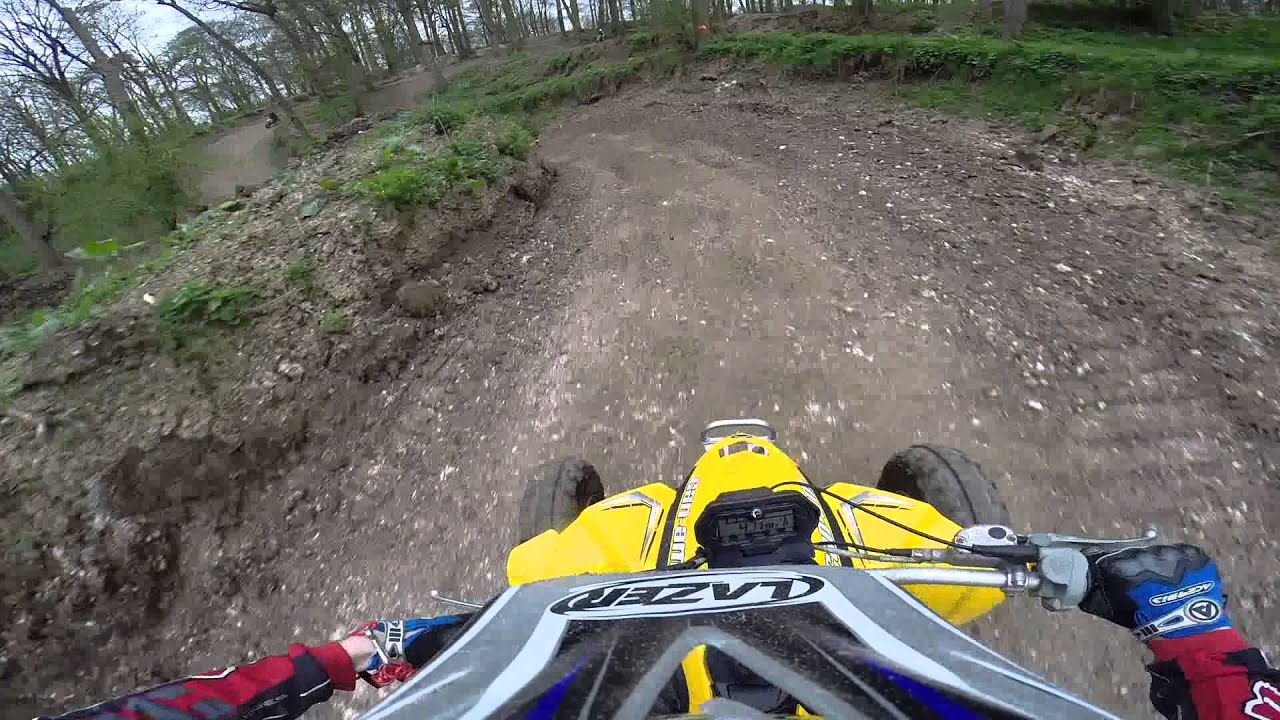 Quad practice at ashdown mx  track 6/4/2014