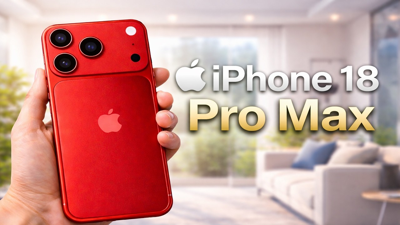 Утечки информации об iPhone 18 Pro Max, дата выхода и цена: раскрыт новый чип A20 и аккумулятор н...