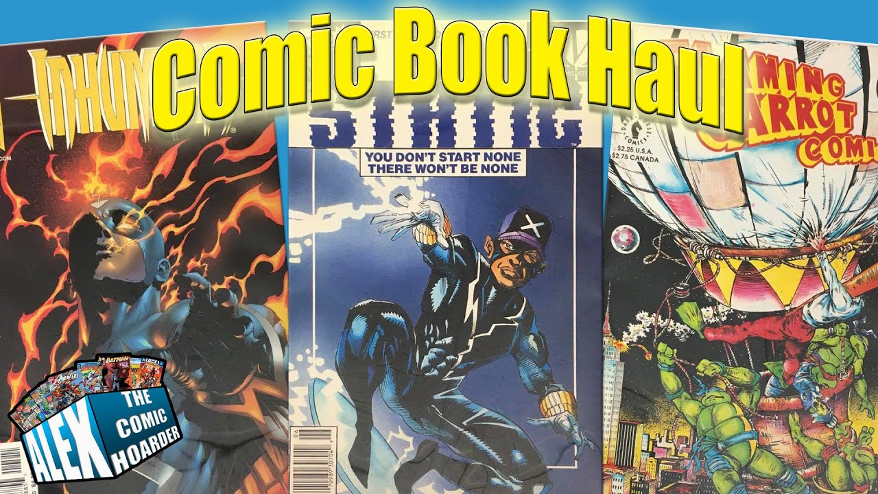 Comic Book Haul | Antique Hoarder Haul, Modern Keys & Golden Age Classic Cover!
