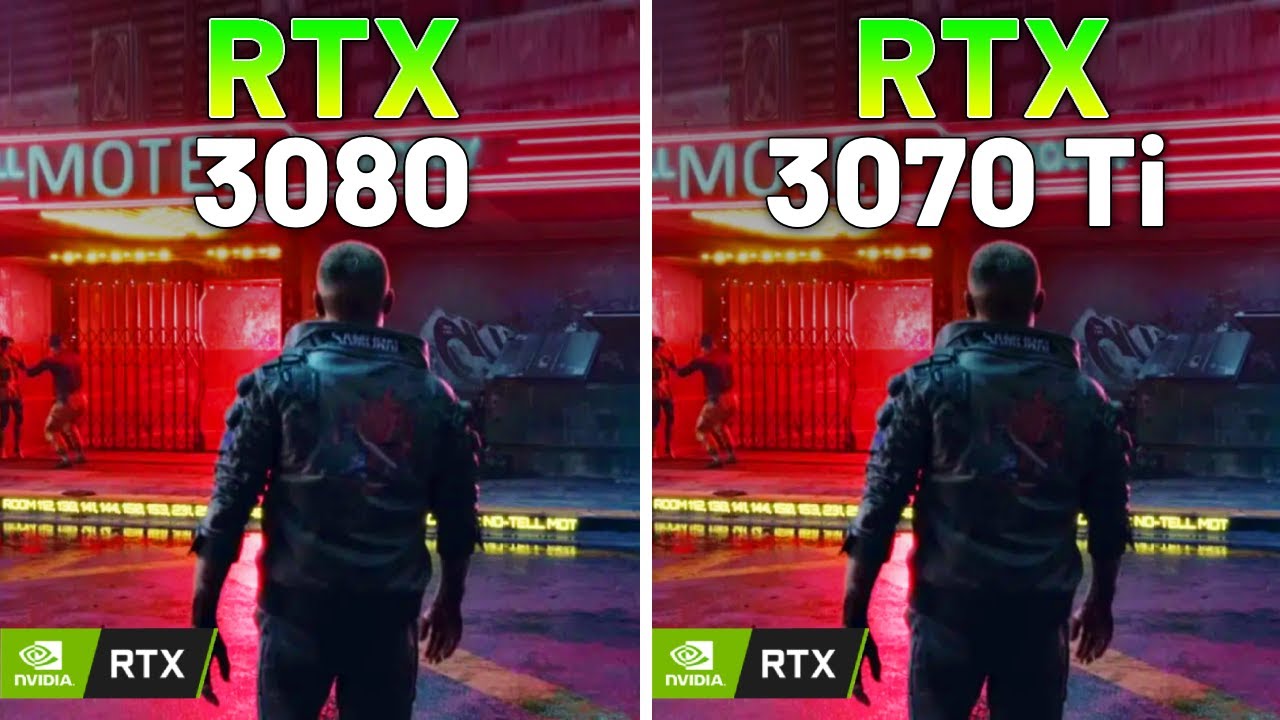 RTX 3080 vs RTX 3070 Ti - Ray Tracing in 2024