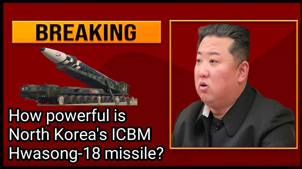How powerful is North Korea's icbm hwasong- 18missile?#cnn #dw #wion #bbc #world #russiaukrainewar