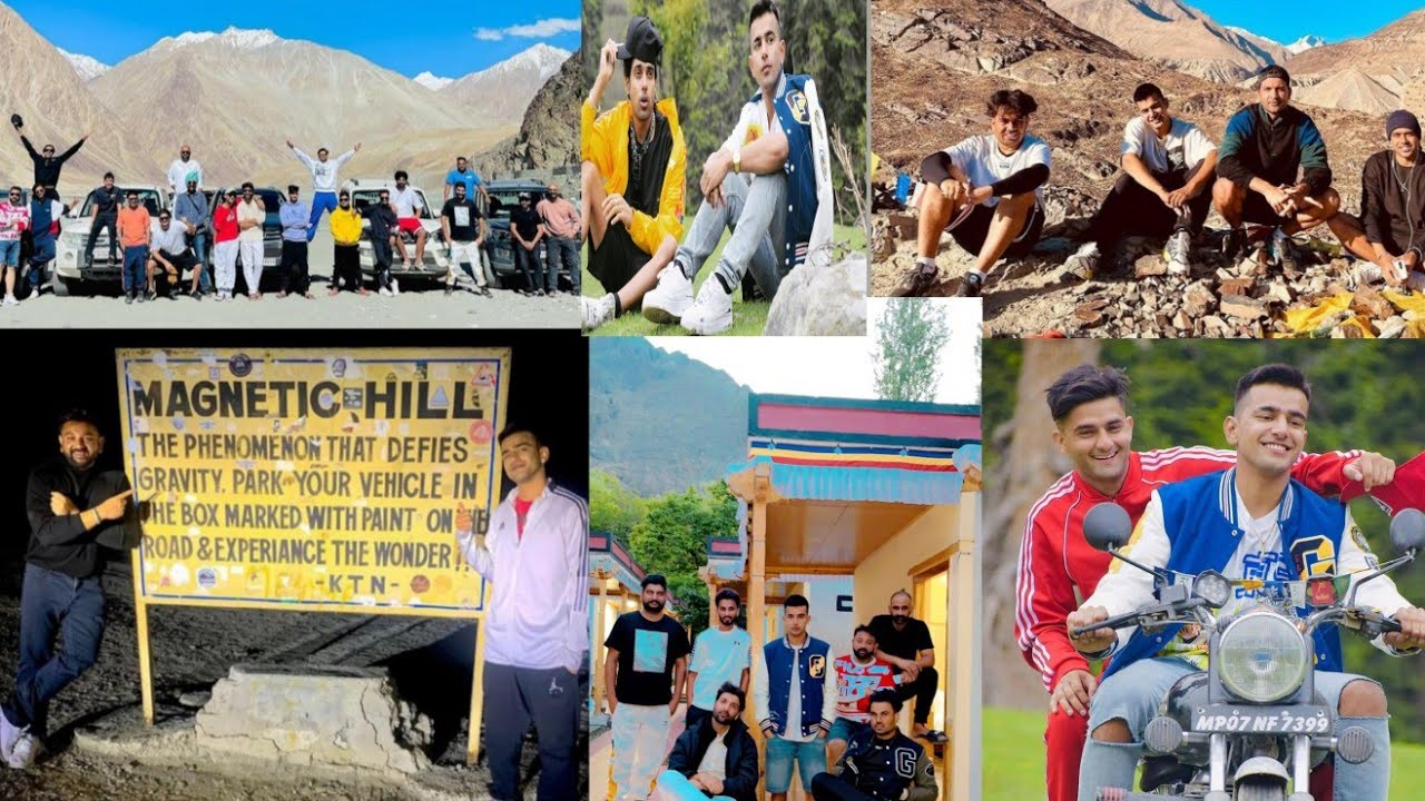 Geet mp3 tour | Jass Manak | Karan Randhawa |Guri |Go carting   in Leh Ladhak |Jass Manak in kashmir