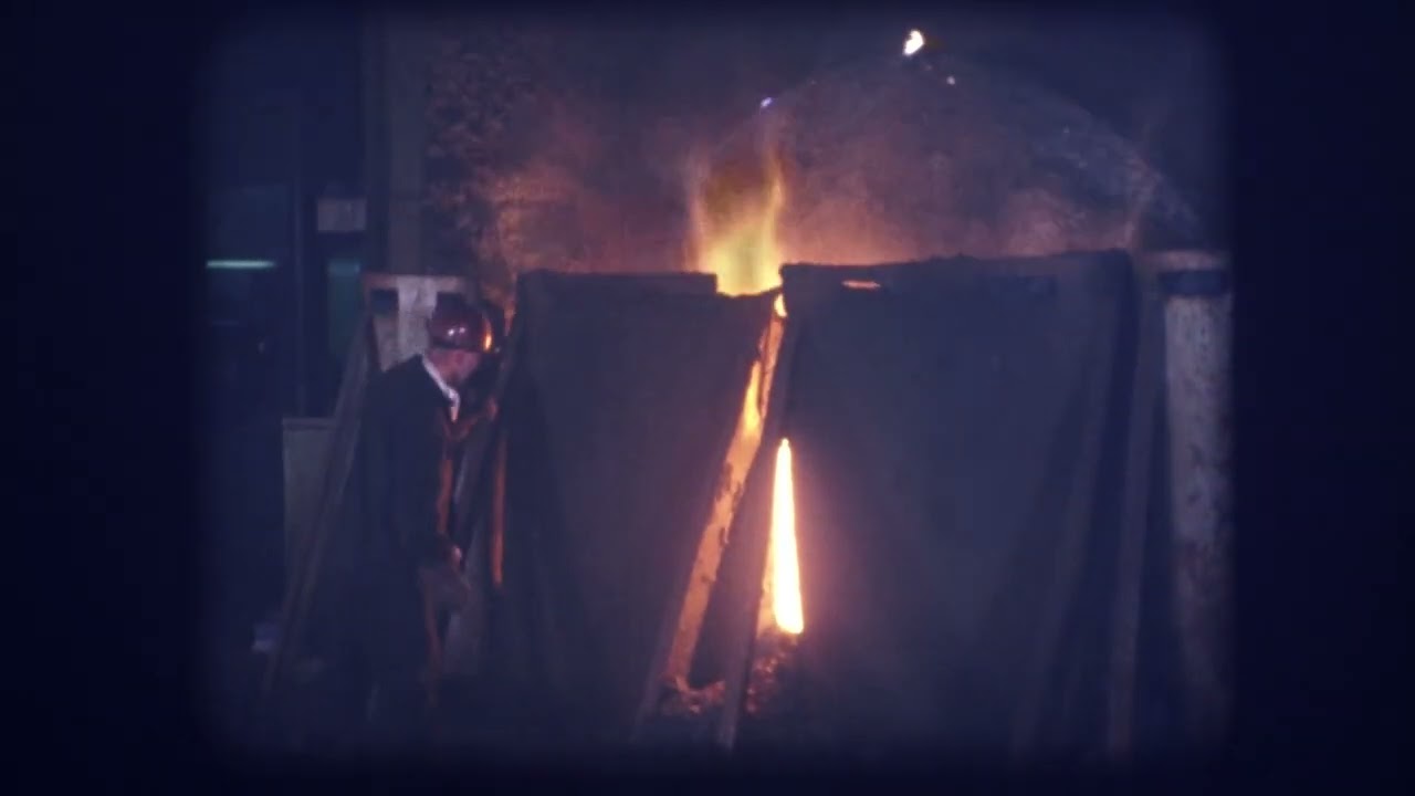 Consett Steelworks 16mm cine