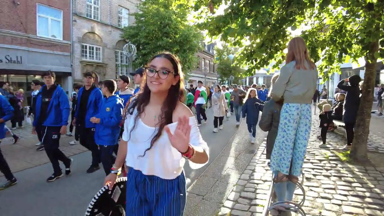 Dana Cup åbnings optog 2024