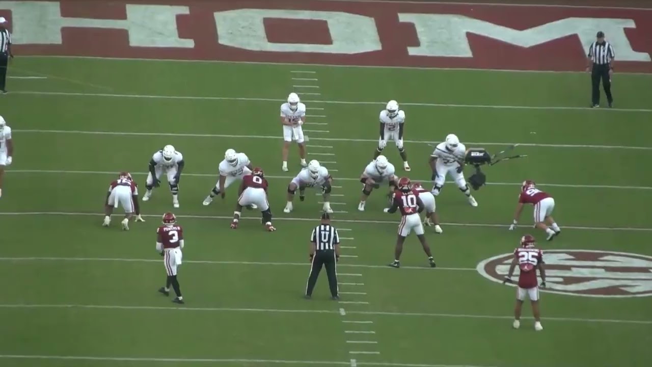 Texas Longhorns All-22: Arch Manning Interceptions vs OU