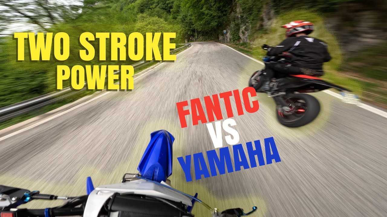 FANTIC VS YAMAHA | 125 BATTLE TWO STROKE POWER | FULL GASS