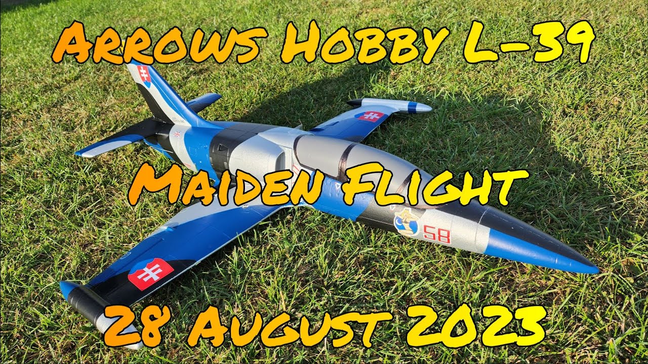 Maiden - Arrows Hobby 50mm EDF -  L39 Albatros - 28 August 2023