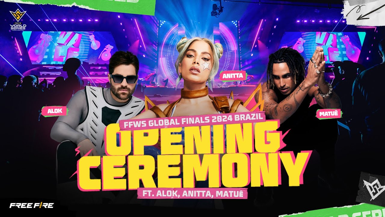 FFWS GF 2024 Opening Ceremony ft Alok, Anitta, Matu&ecirc;