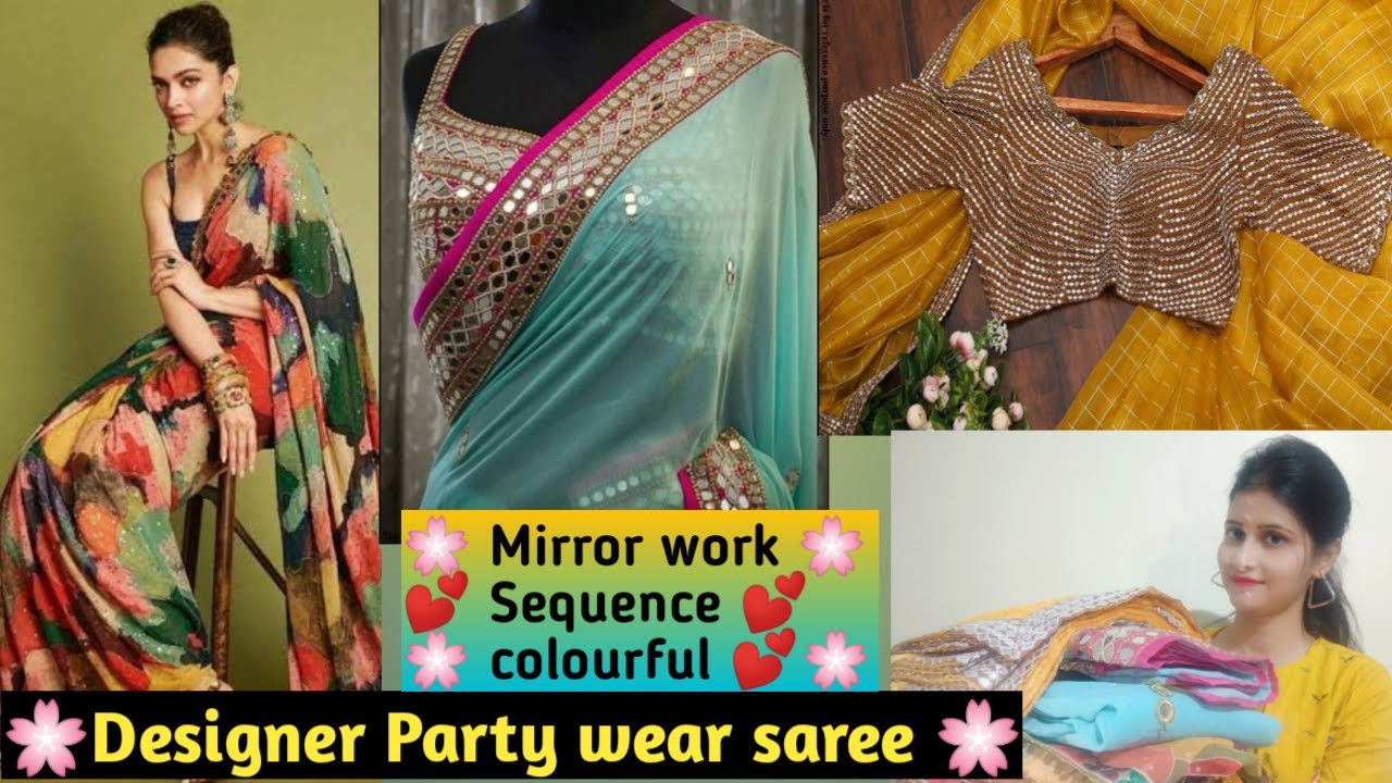 Saree haul |  partywear/wedding saree review | Online Shopping review | #stylecornerbyshweta