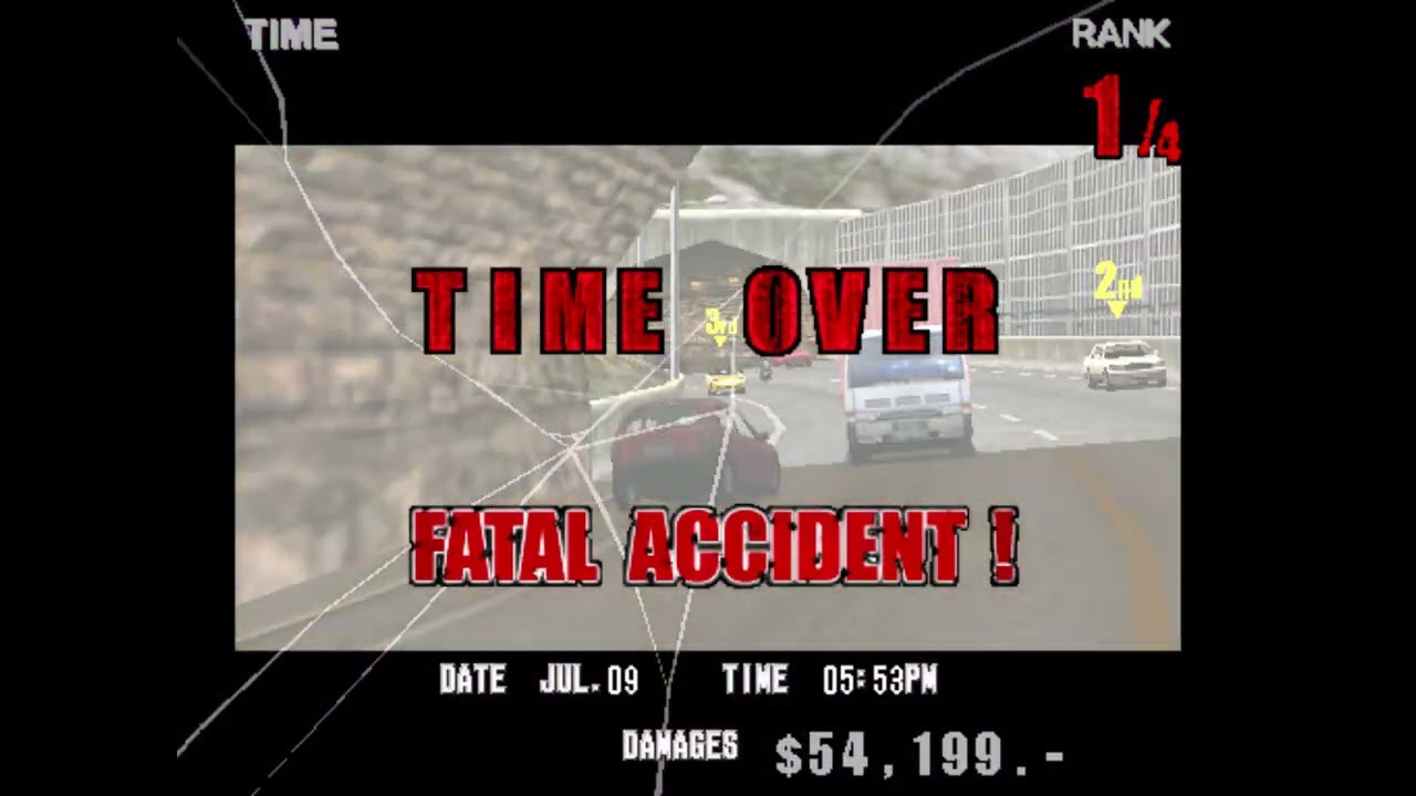 Thrill Drive - Continue feature demonstration