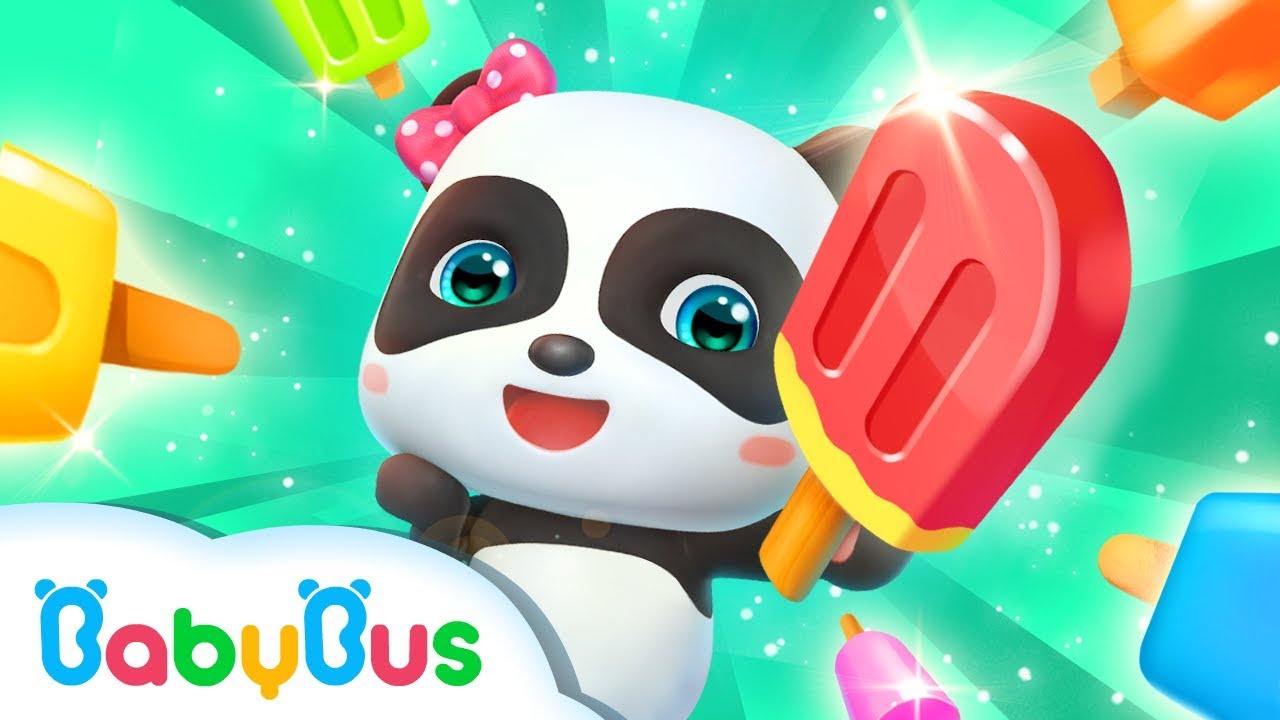 Learn How To Make Ice Cream With Baby Panda | Ice Cream Factory Game For Kids | BabyBus