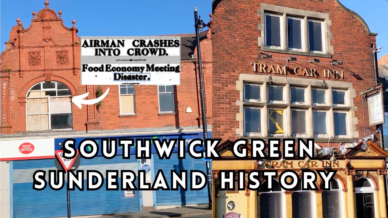 WW1 PLANE CRASH TRAGEDY AND ALICE IN WONDERLAND CONNECTION! Southwick Sunderland History Tour