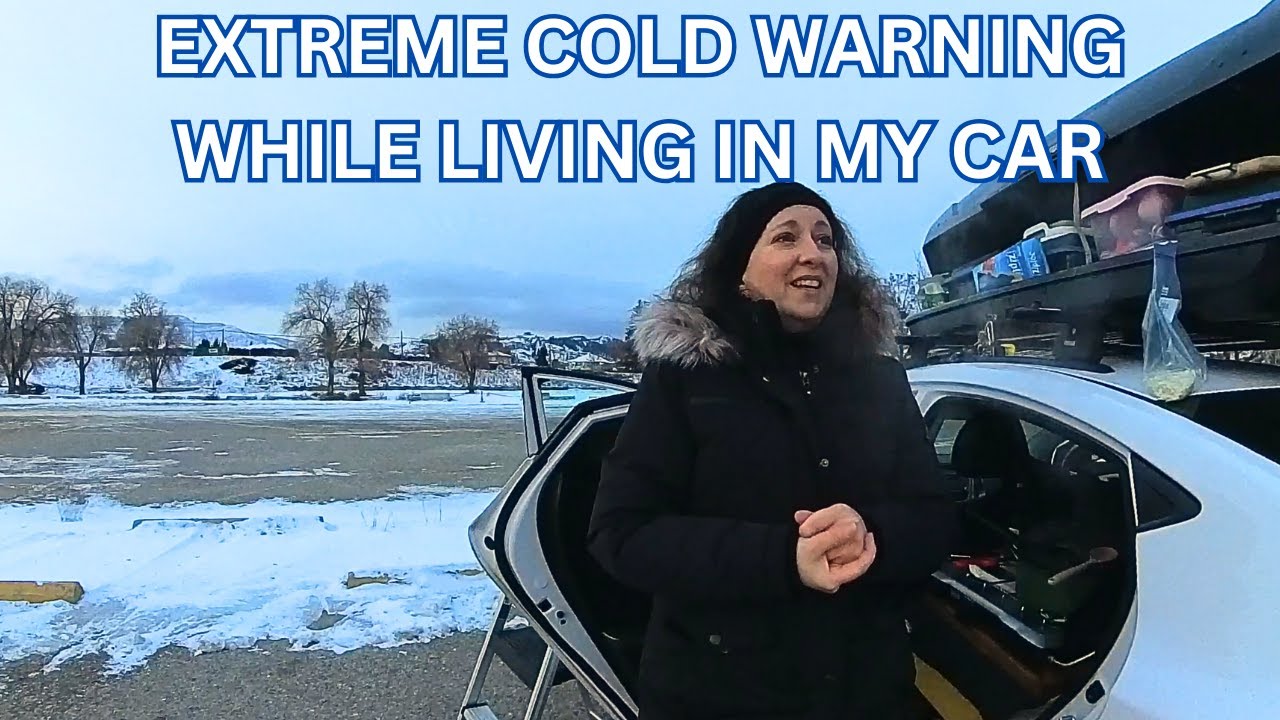 -24 Degrees Celsius While Living In My Car