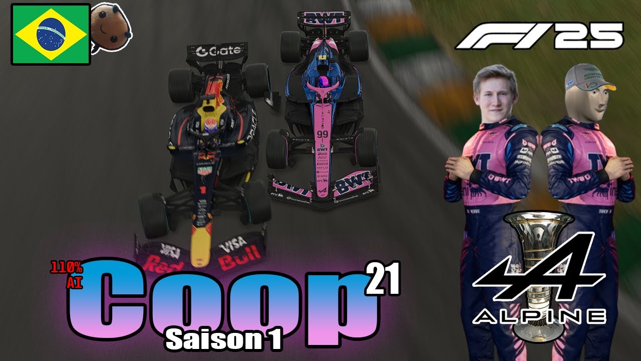 Crashout! (Wortwörtlich) | F1 25 Coop #21 (110 KI) mit @EFF1uan