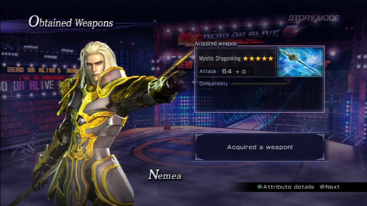 Warriors Orochi 3 Ultimate - Nemea Mystic Weapon Guide