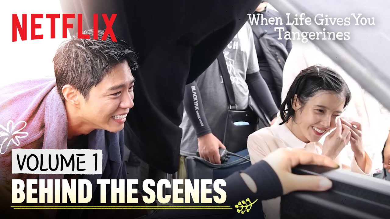 [Vol. 1 BTS] Inside peek at the kiss scene | When Life Gives You Tangerines | Netflix [ENG SUB]