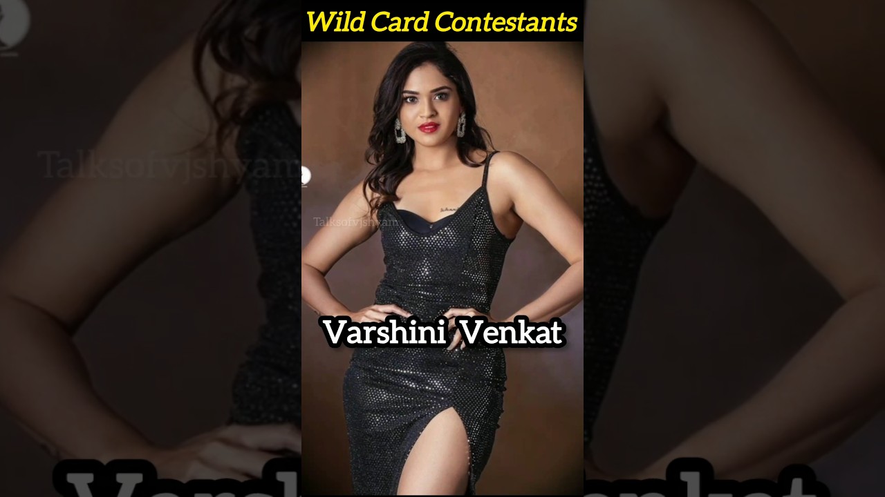 Bigg Boss season 8 tamil wildcard contestant #biggboss #wildcard #vijaysethupathi #trending #vijaytv