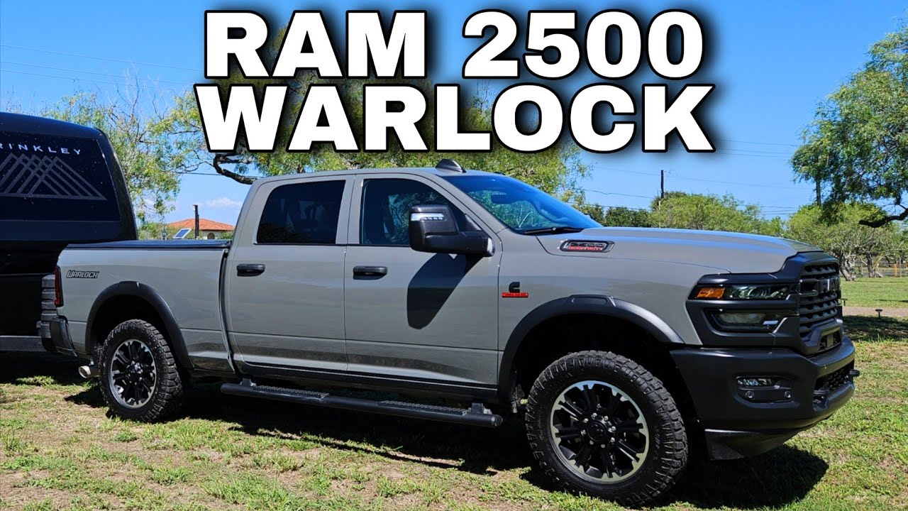 ИДЕАЛЬНЫЙ МУЖСКОЙ ГРУЗОВИК! RAM 2500 4X4 WARLOCK DIESEL 2026 года! Впечатления от вождения!