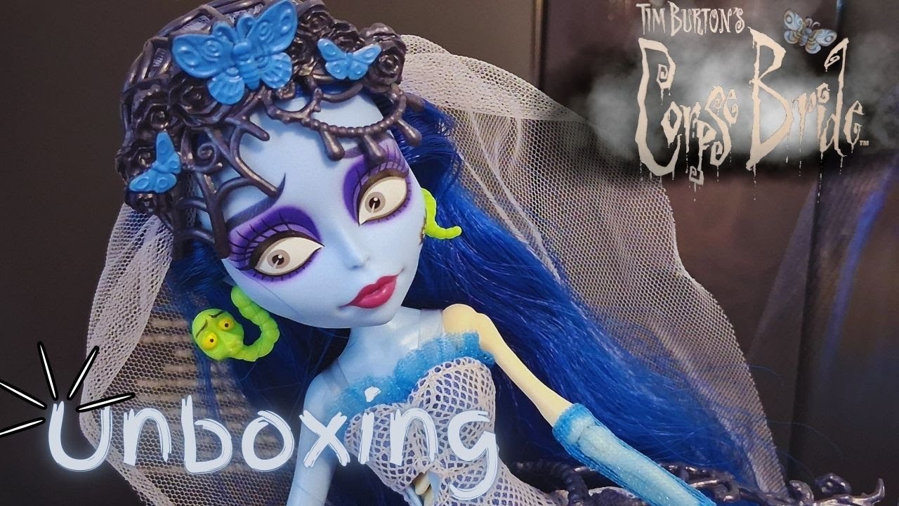 MONSTER HIGH SKULLECTOR CORPSE BRIDE UNBOXING & RESEÑA |#enespañol #timburton #corpsebride #review
