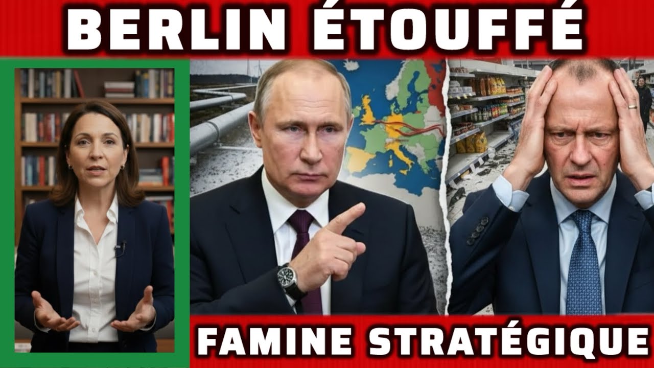 Berlin Déstabilisé : Poutine Frappe au Nerf Vital