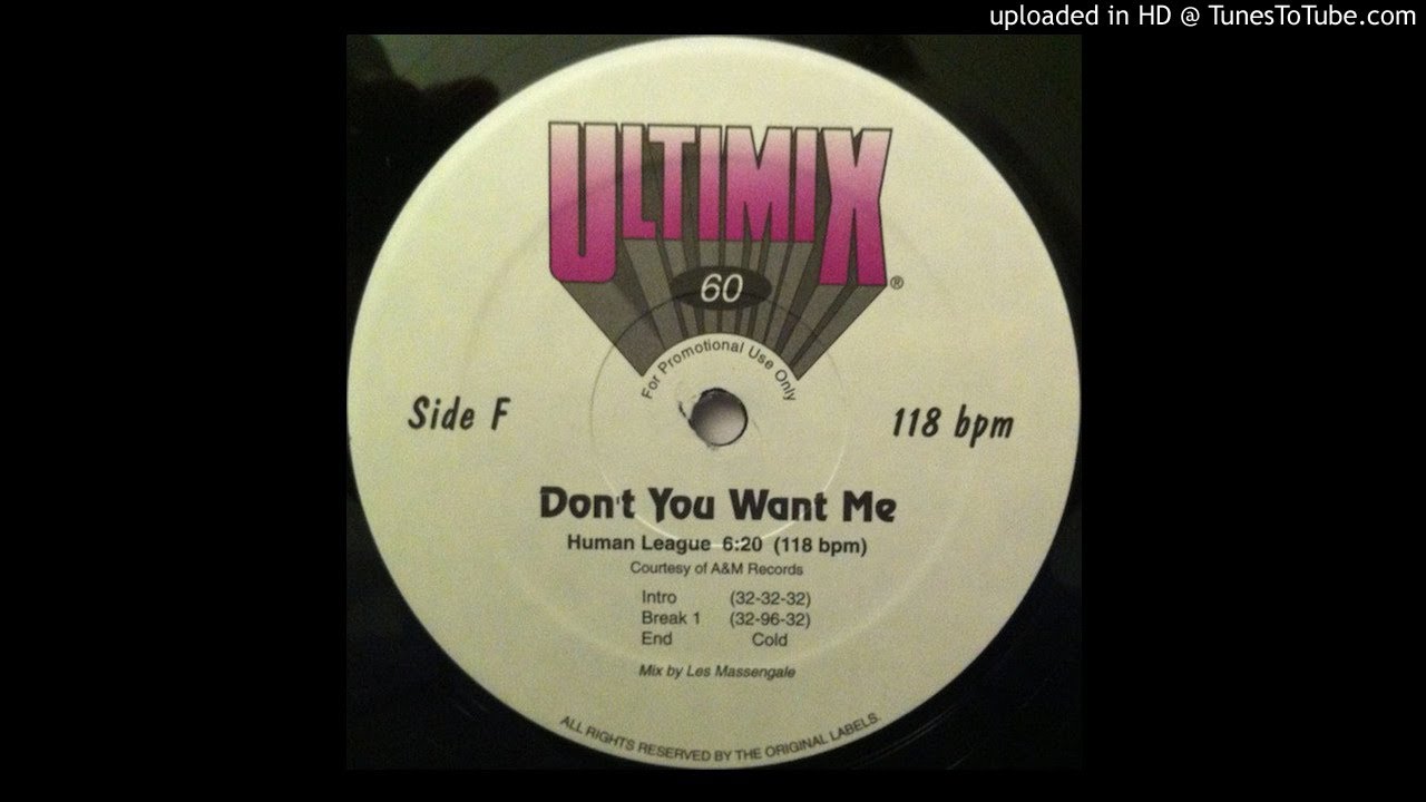 The Human League - Don't You Want Me (Ultimix Version)