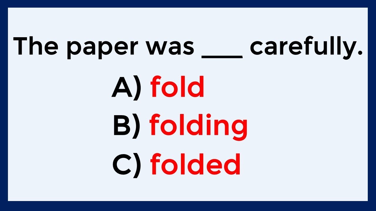 Mixed Grammar Quiz | If you Can Get 10 out of 40, Your Brain is Fantastic #143