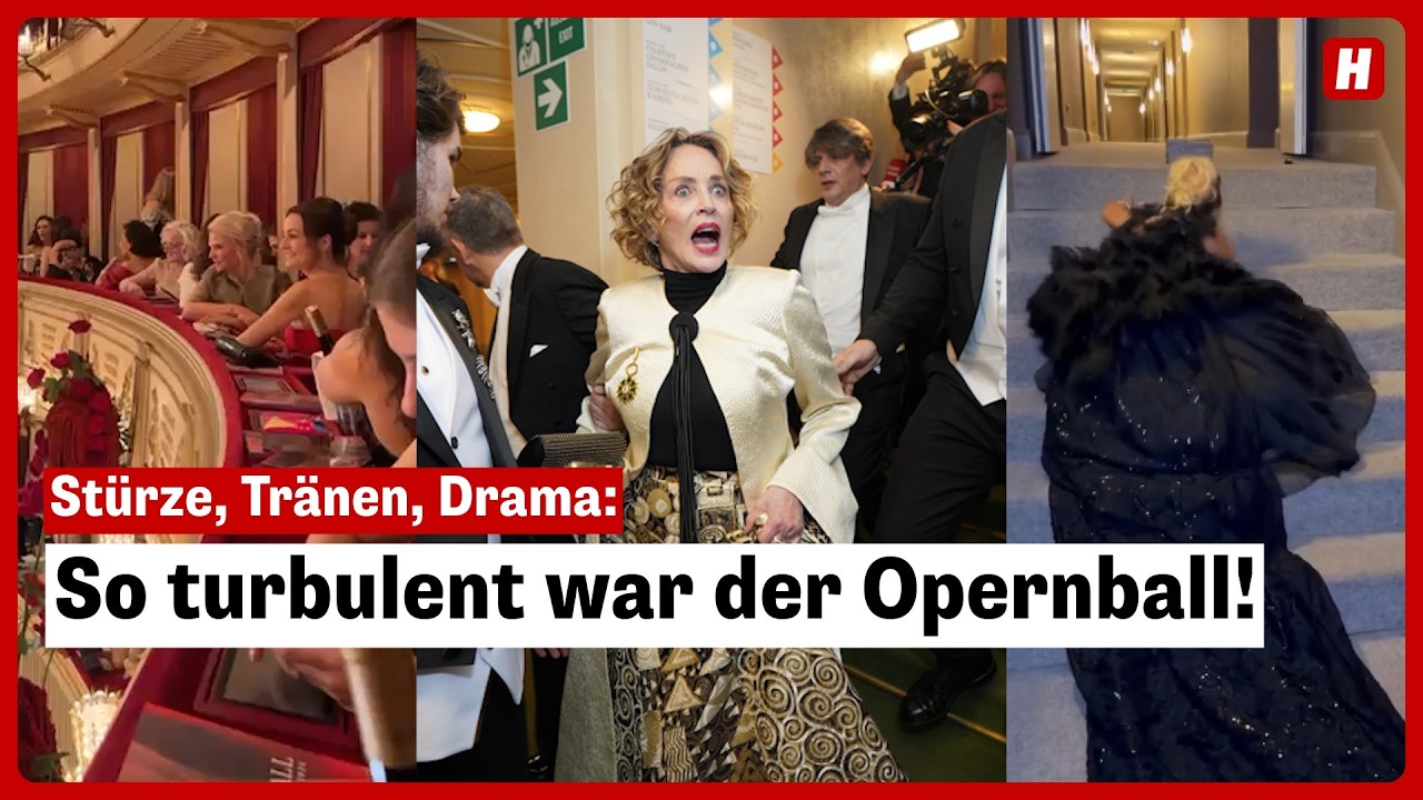 Stürze, Tränen, Drama: So turbulent war der Opernball!Titel