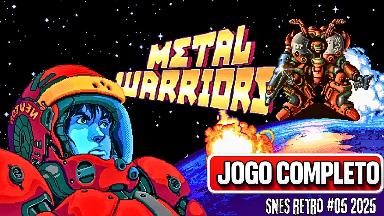 METAL WARRIOR (SNES) &ndash; Gameplay Walkthrough FULL GAME 100% 60FPS &ndash; No Commentary / Retro #5 2025