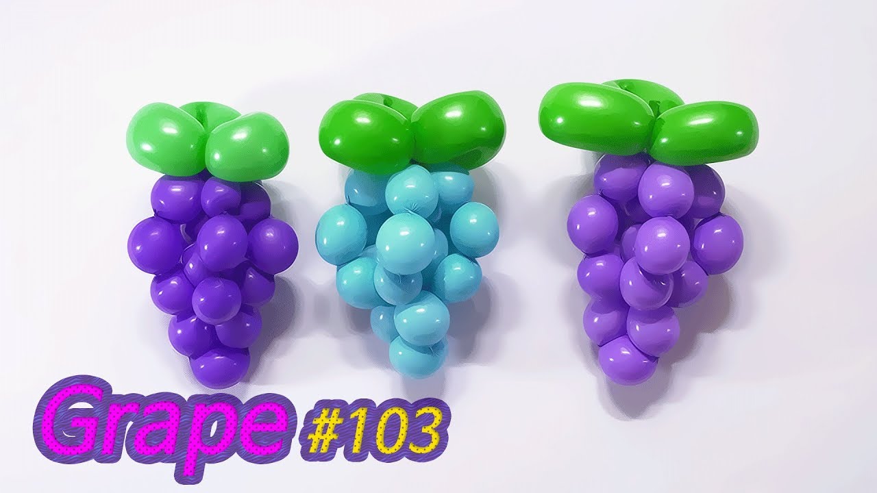풍선아트 포도 #103 요술풍선 / Grape - Balloon Art #103