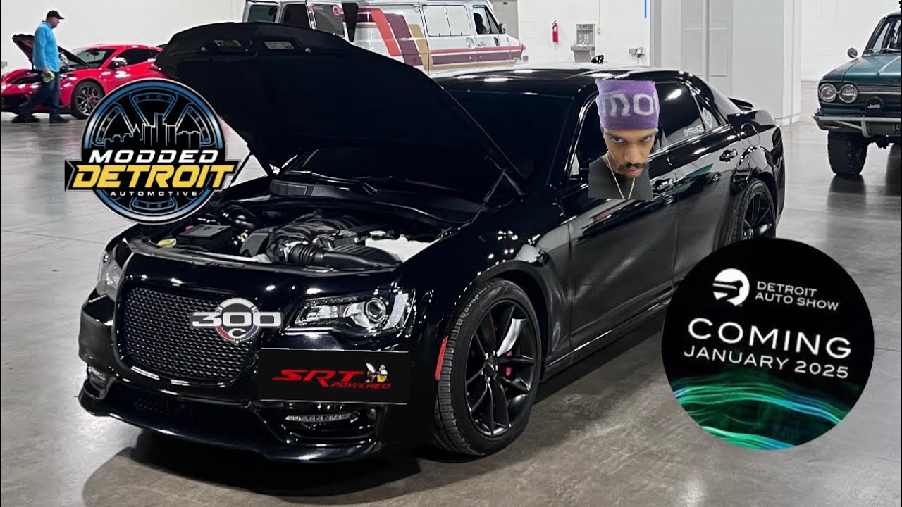 SRT 300 POV: 2025 Detroit Auto Show Detail & Delivery #BBR