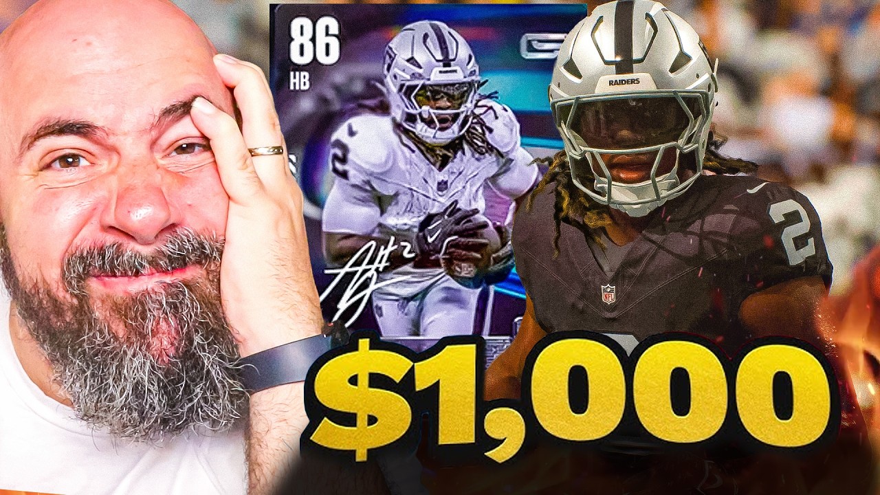 Ashton Jeanty захватывает турнир с призовым фондом в $1000!