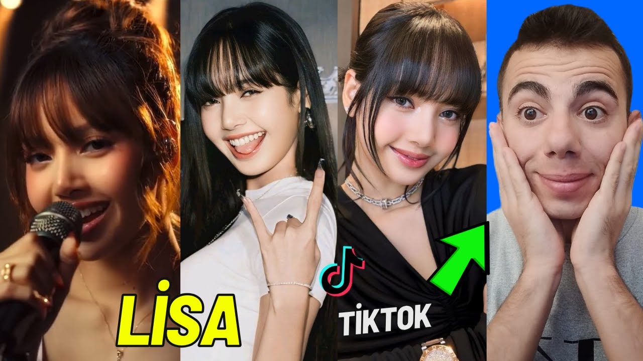 BLACKPINK LİSA TİKTOK VİDEOLARI 😍 - Tepki