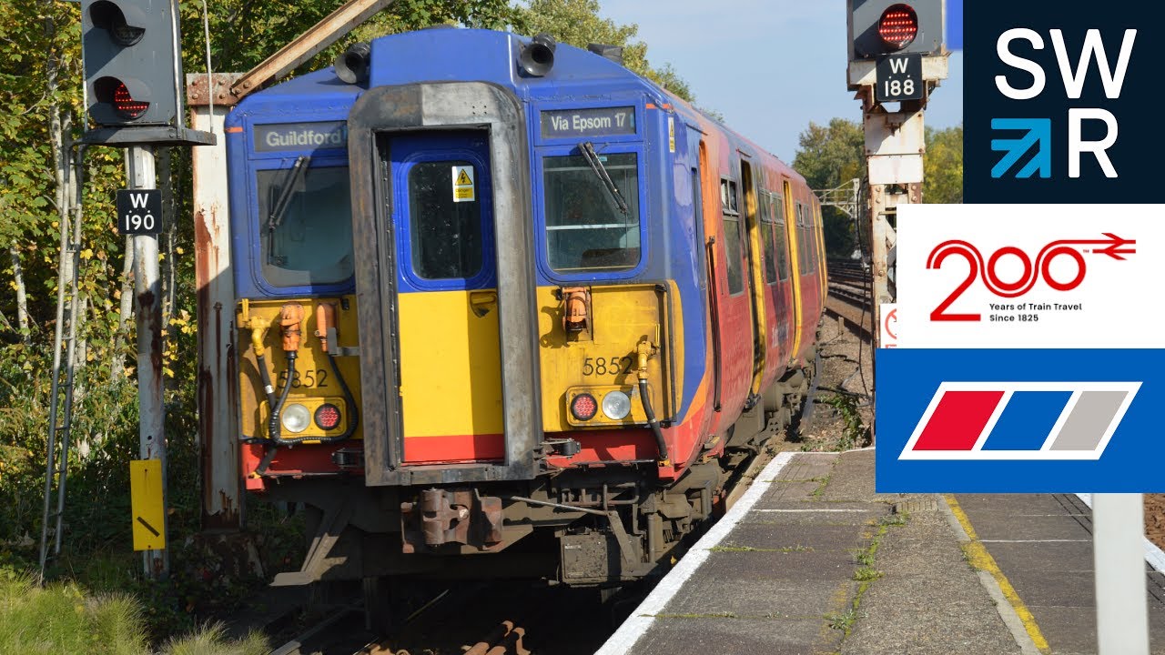 *THROWBACK* SWR 455903, 455852 departing Raynes Park 23/09/2023