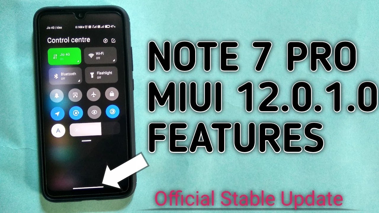 Redmi Note 7 pro MIUI 12 update all features | Full Changelog