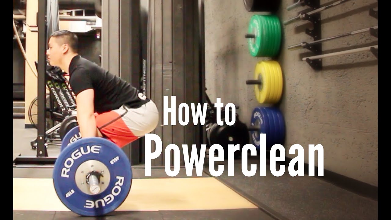 How to Powerclean for Crossfit
