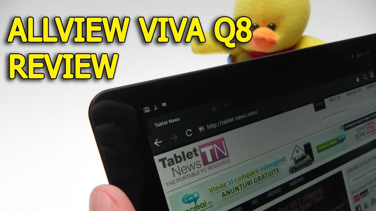 Allview Viva Q8 (Onda V818 Mini) Review - Tablet-News.com