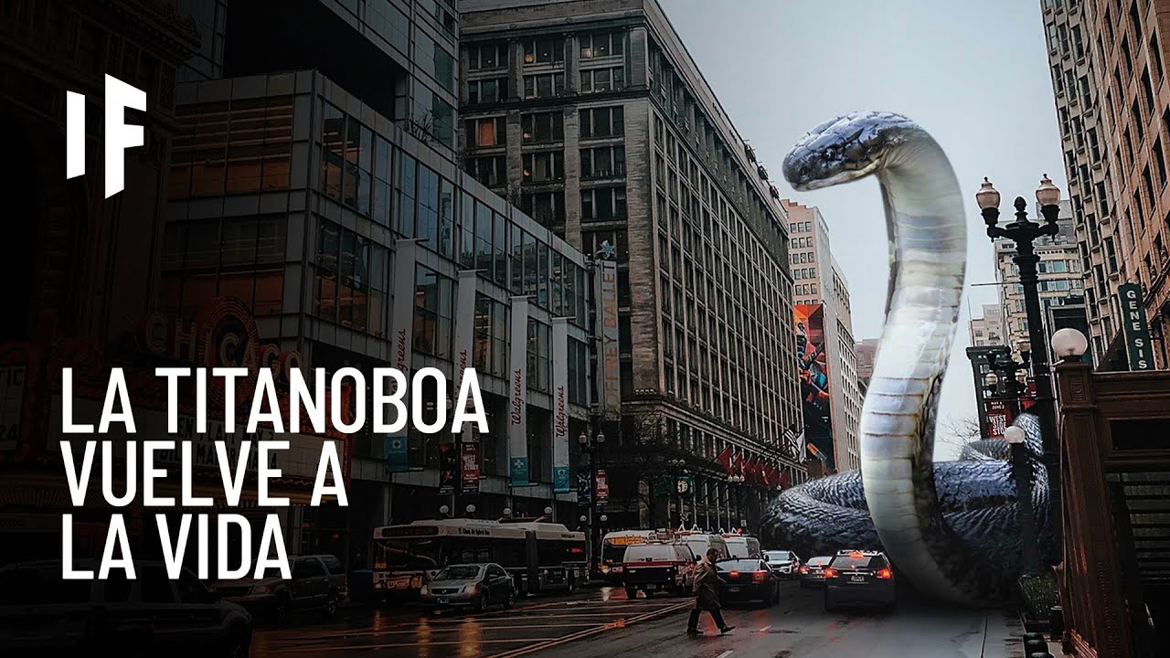 ¿Qué pasaría si la titanoboa estuviera viva?